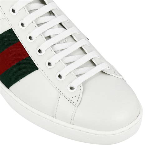 zapatillas gucci hombre blancas|zapato deportivo Gucci.